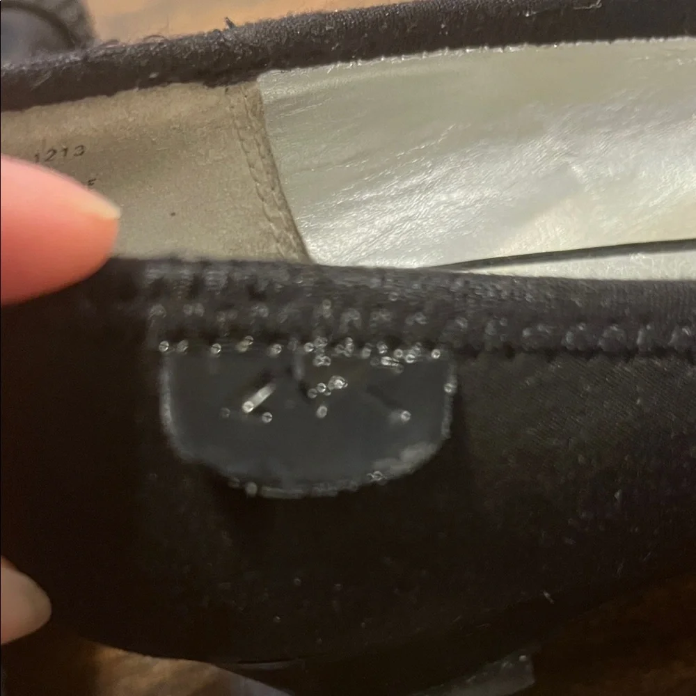 Anne Klein Sport Black Peep Toe Heels - Picture 8 of 14